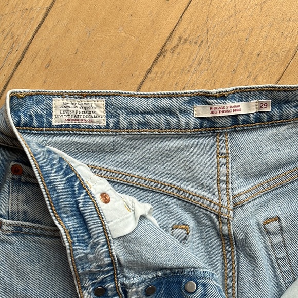 Levi’s Ribcage Straight Jeans Size 29 - Picture 5 of 8